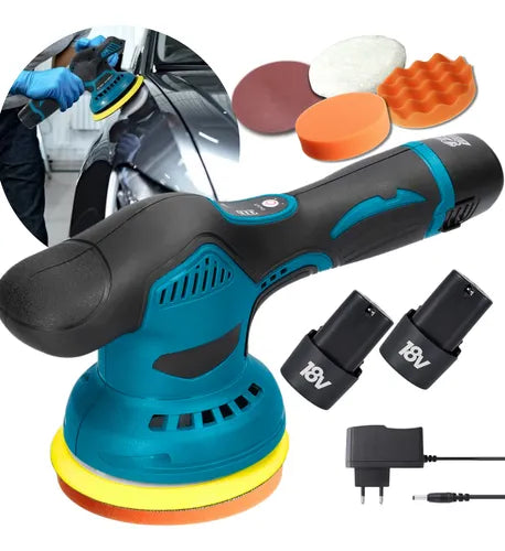 🔥 MEGA OFERTA - POLICHADORA PROFESIONAL BRIMAX™ 🔨+ 2 BATERÍAS DE REGALO 🔋🔋